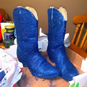Sequin Cowboy Boots